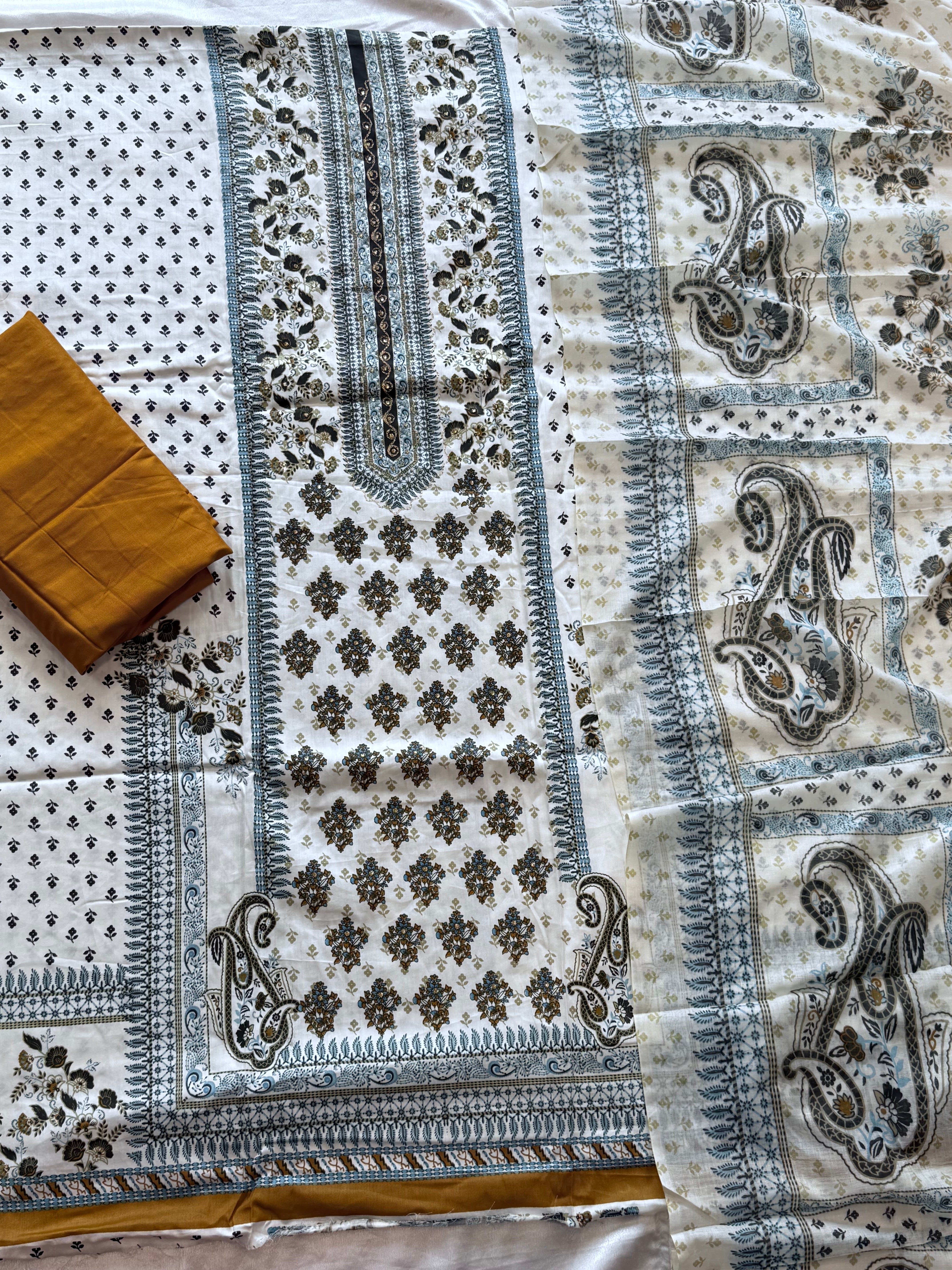 ROZANA PURE COTTON SUIT 23