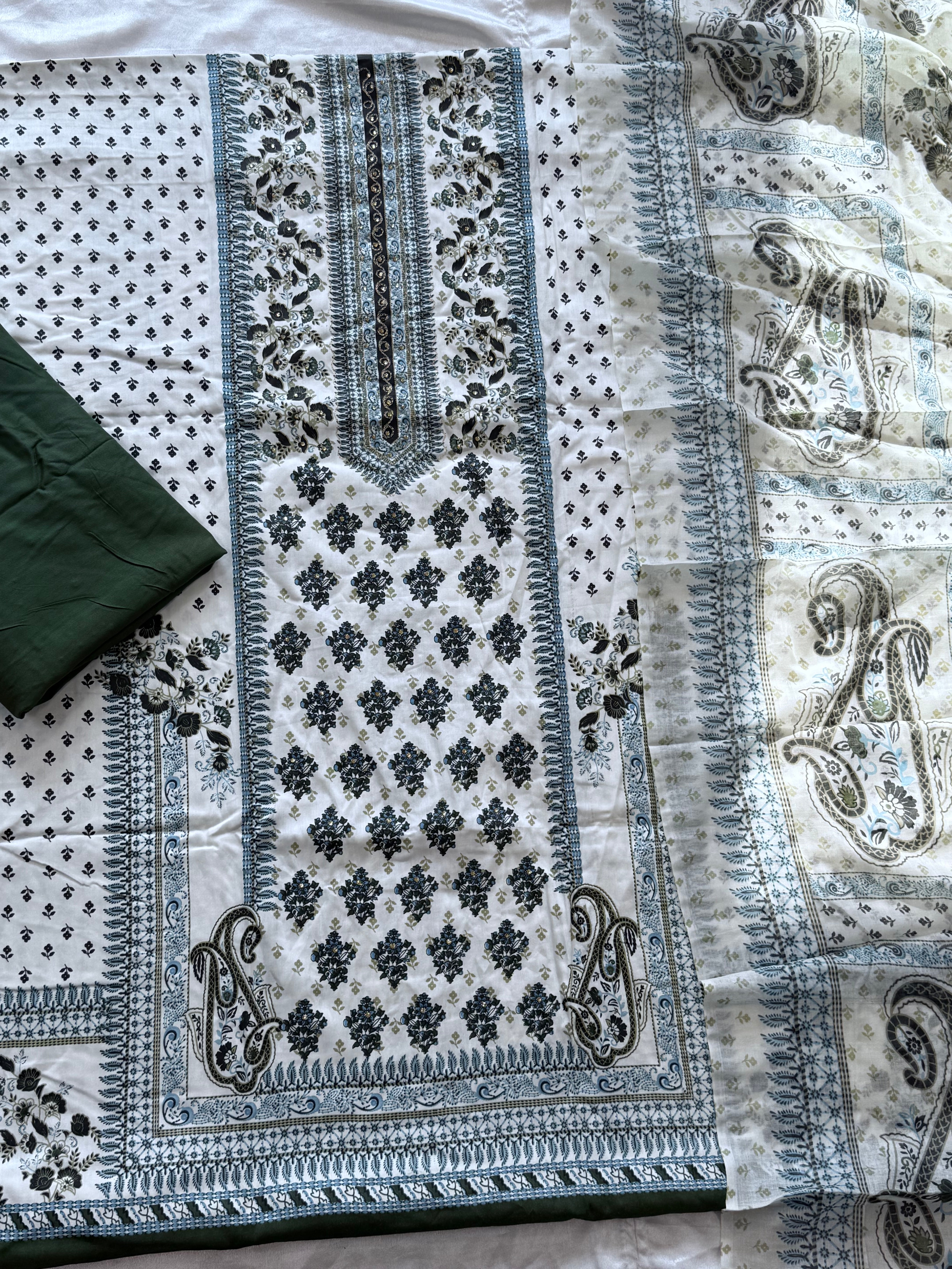 ROZANA PURE COTTON SUIT 24
