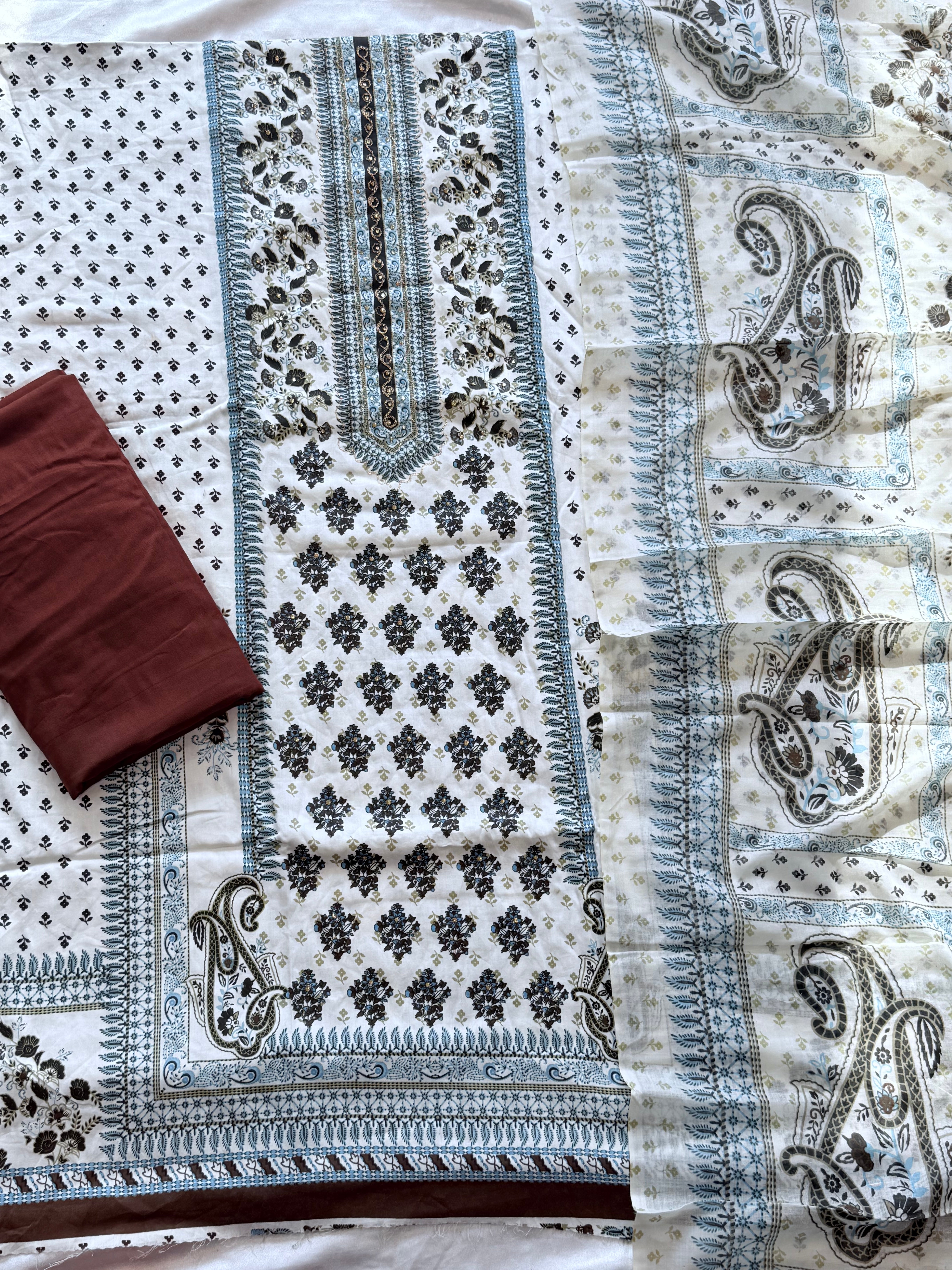 ROZANA PURE COTTON SUIT 21
