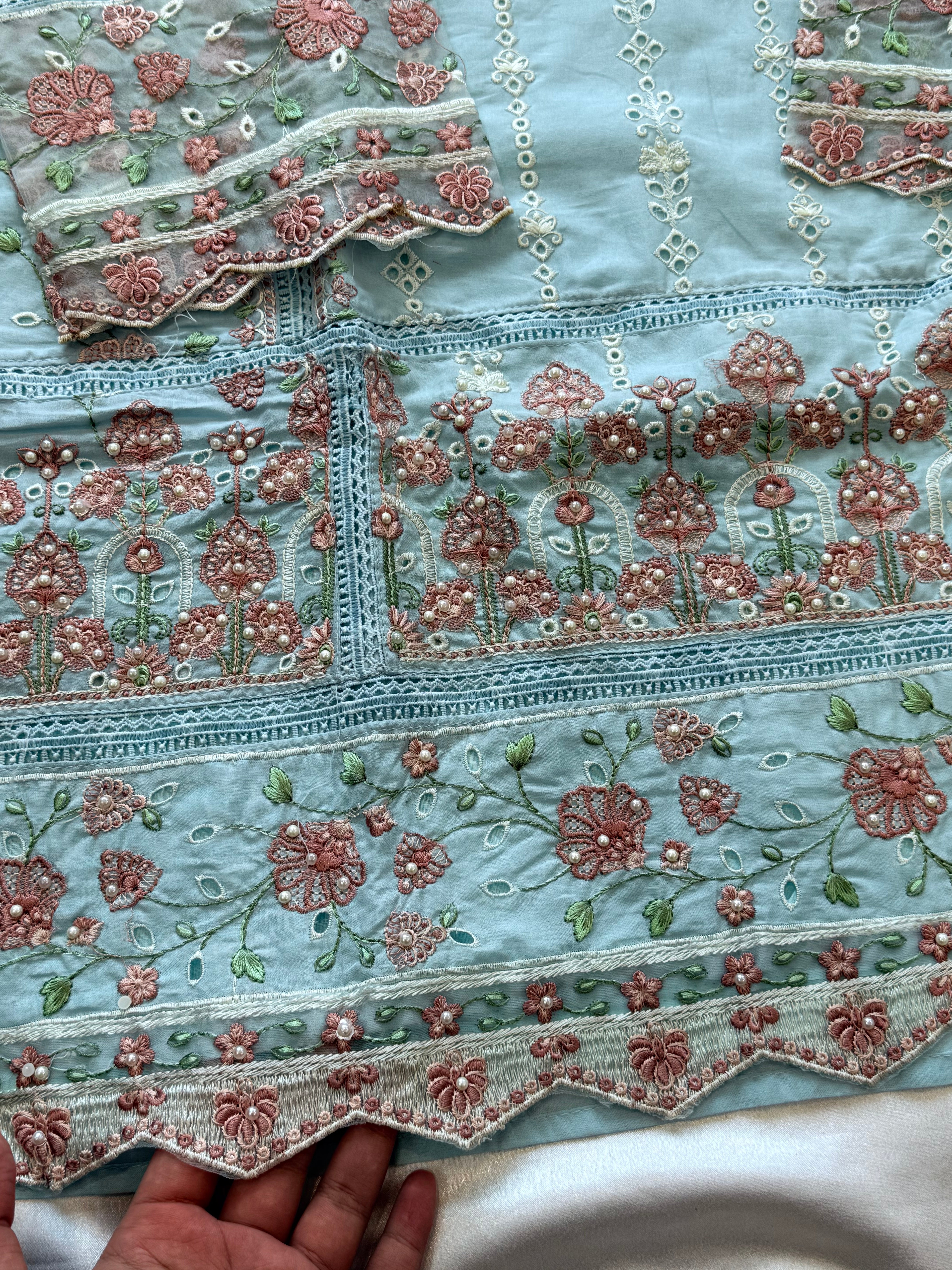 RAHI PURE COTTON SHALWAR SUIT  1 Q