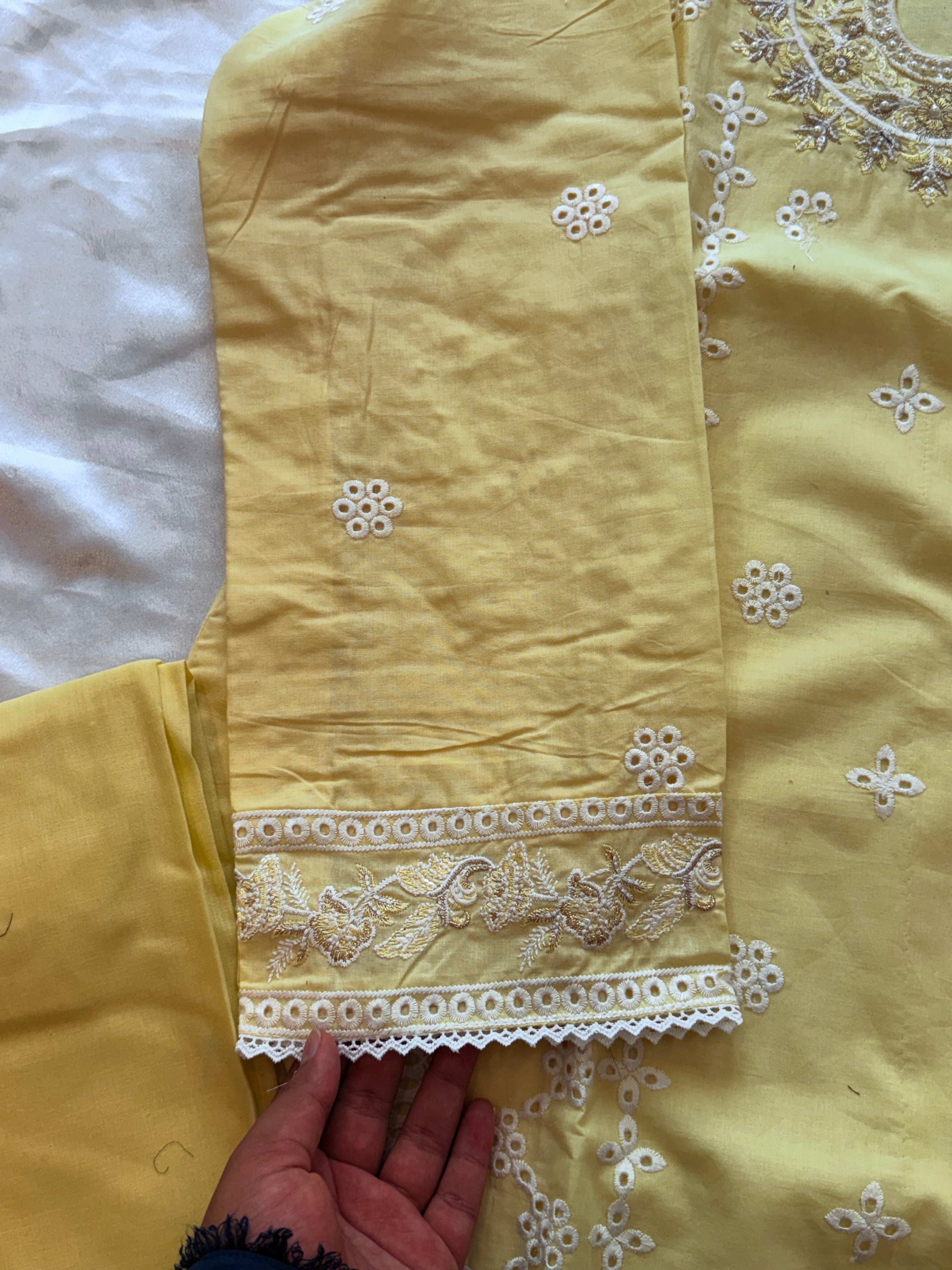 RAHI PURE COTTON EMBROIDERY SUIT 4 Q