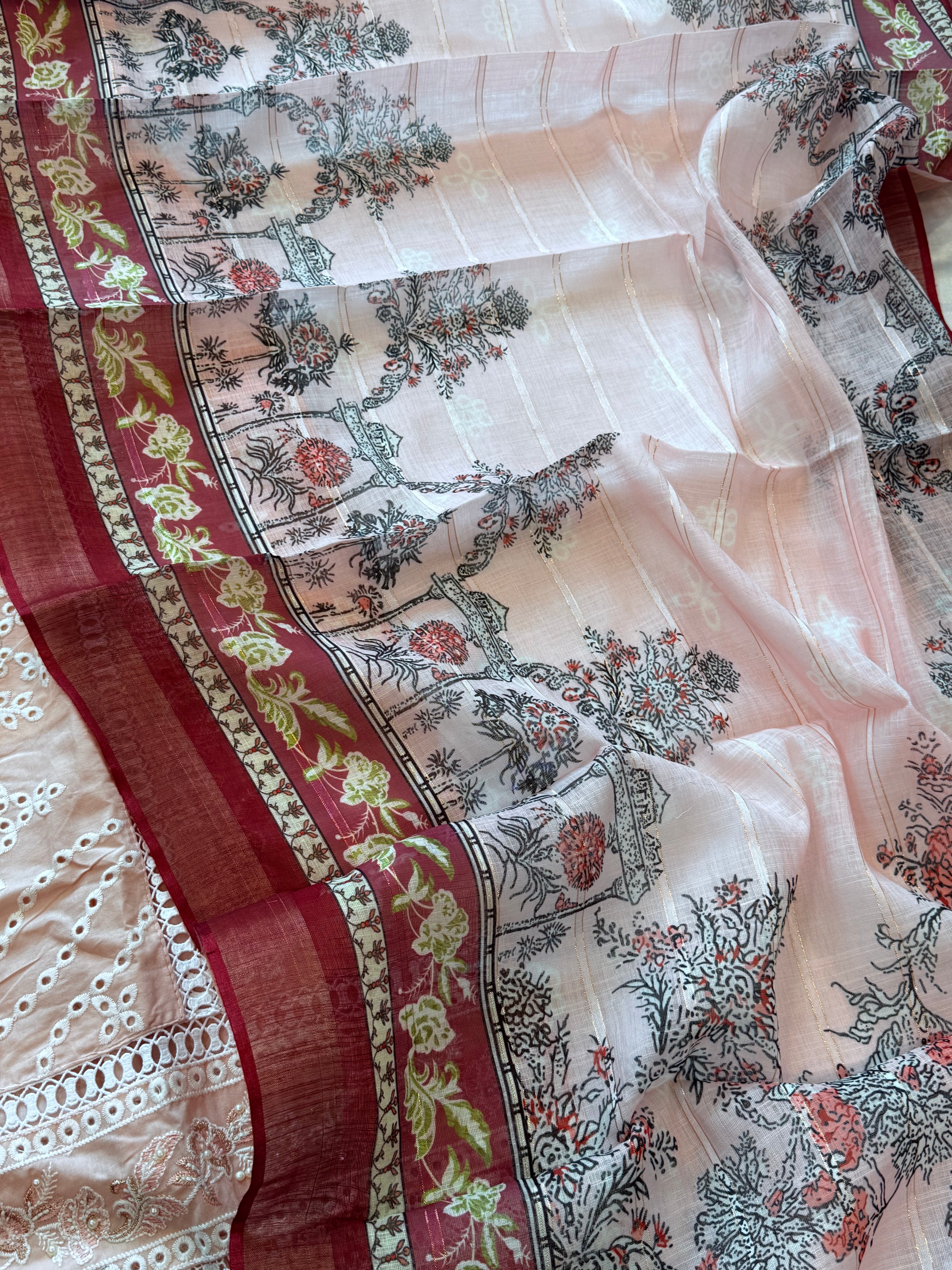 RAHI PURE COTTON EMBROIDERY SUIT 5 Q