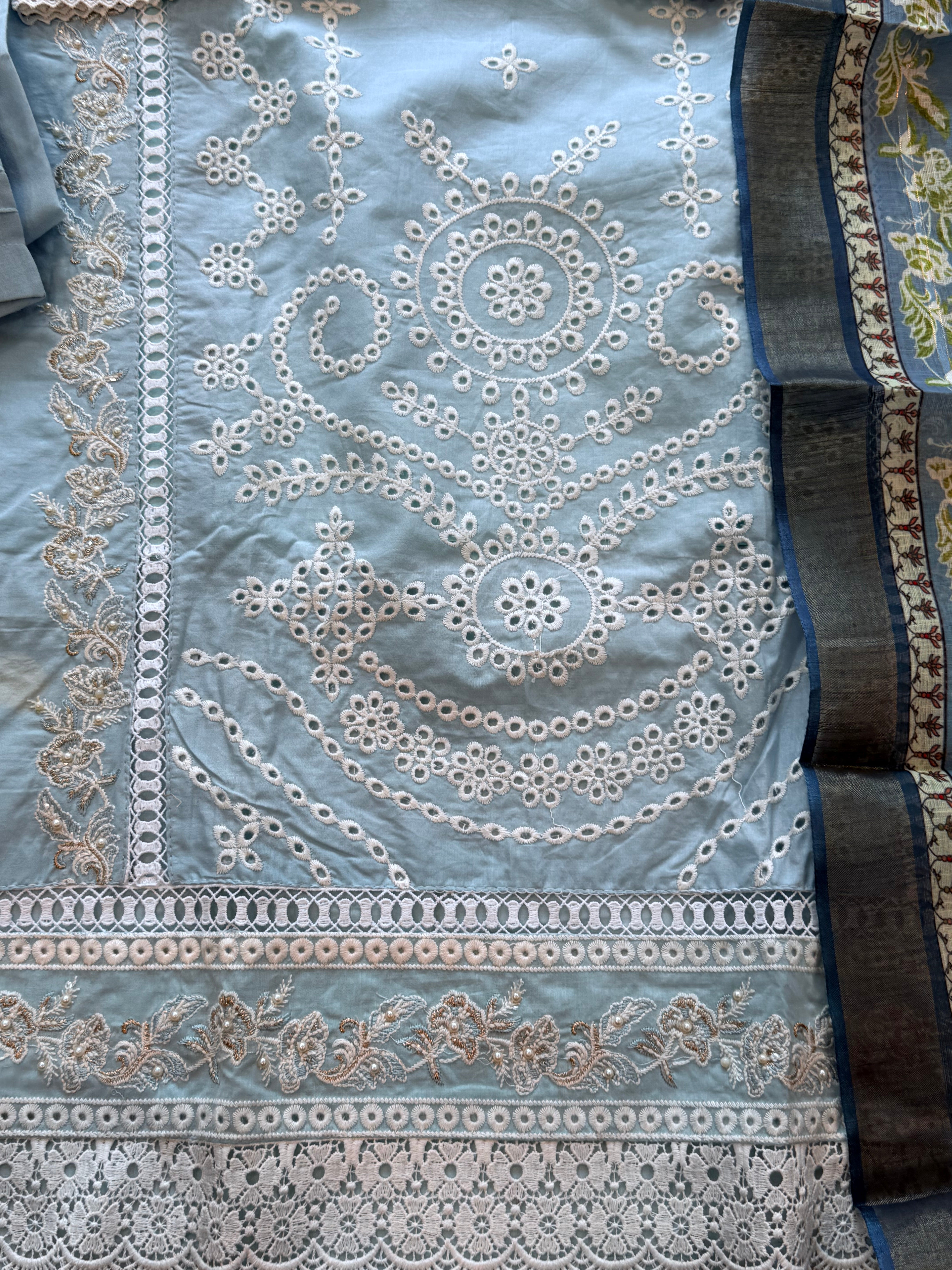 RAHI PURE COTTON EMBROIDERY SUIT 6