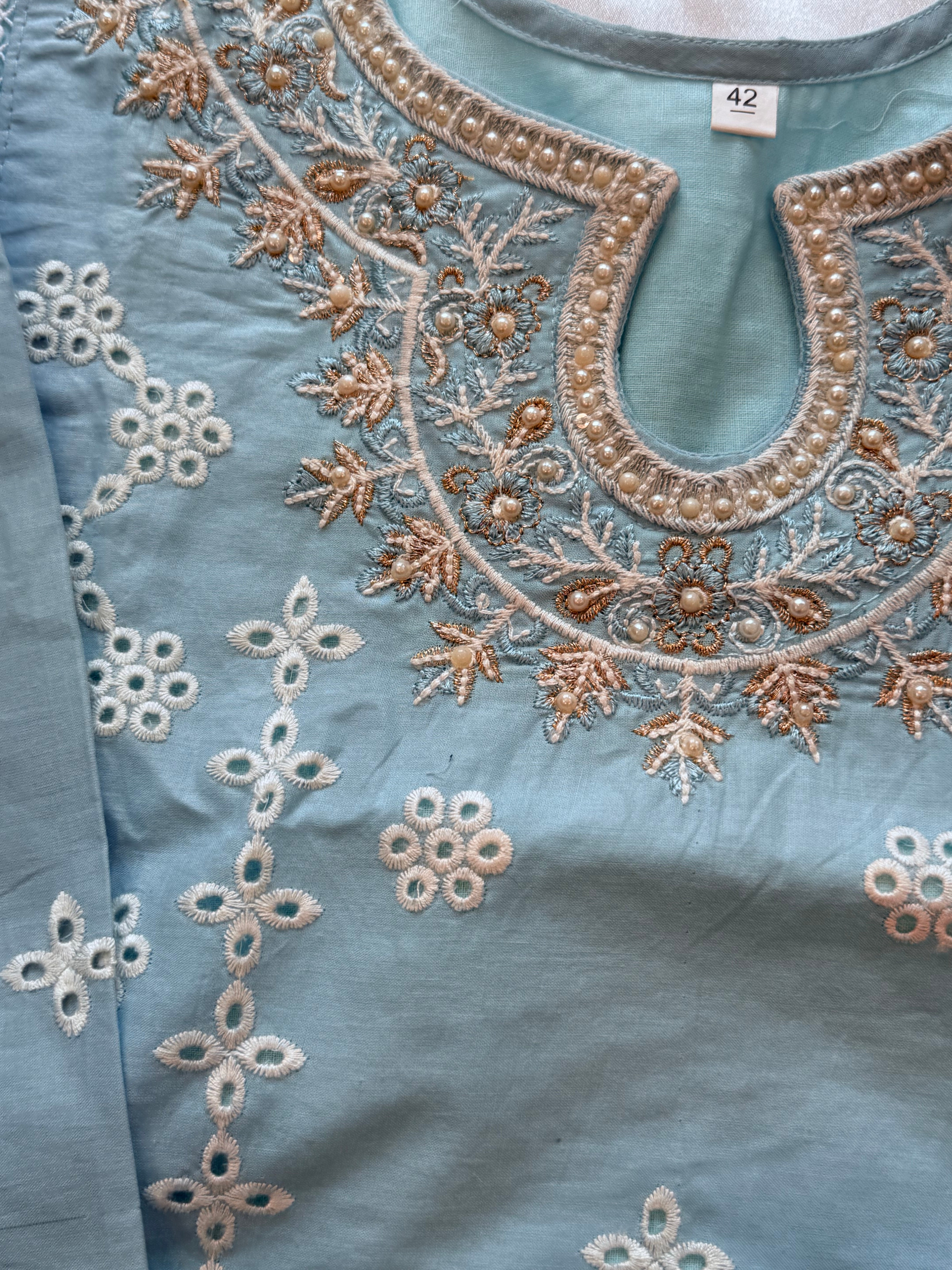 RAHI PURE COTTON EMBROIDERY SUIT 6