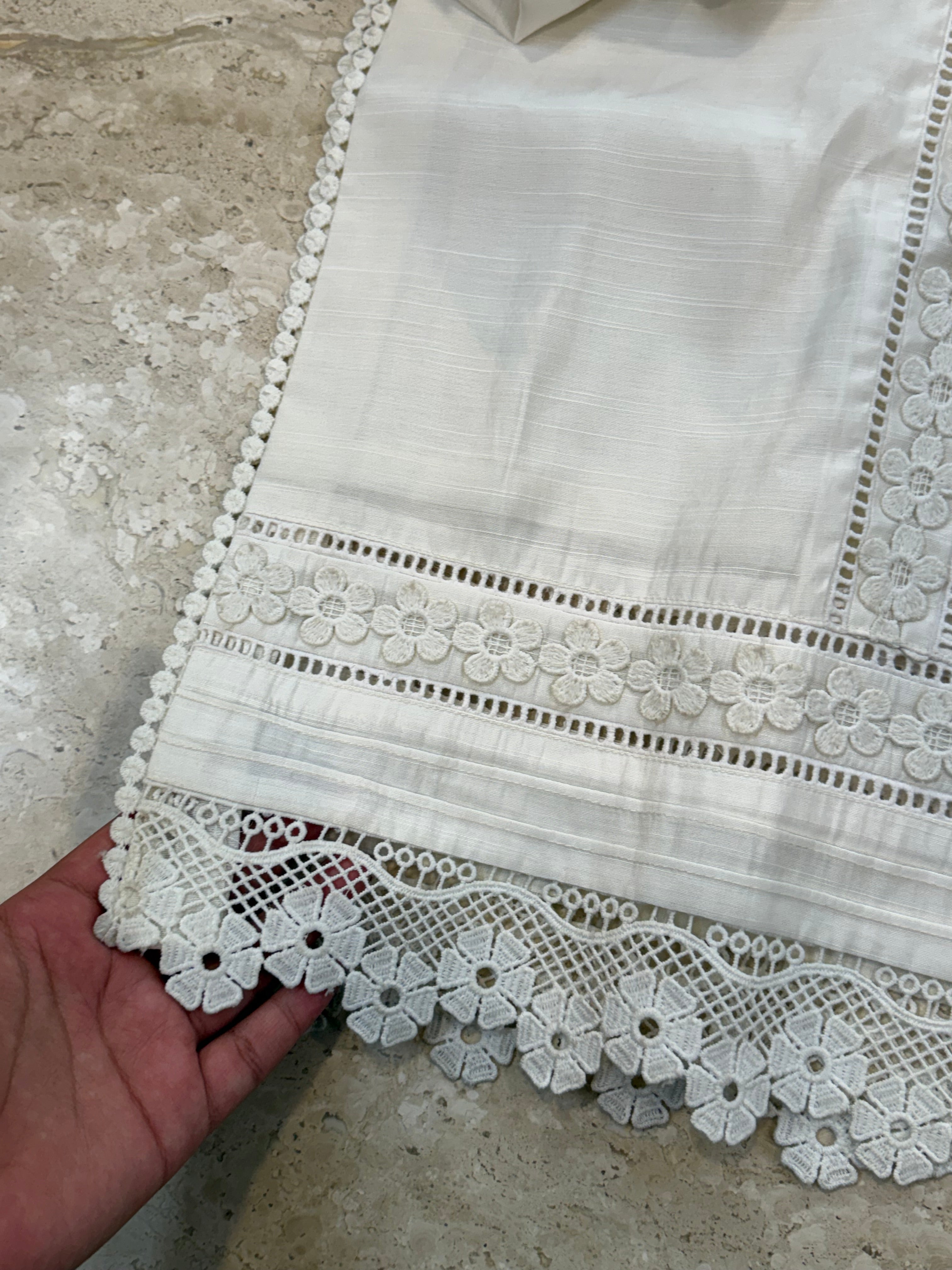 SABA LACE EDIT READYMADE SUIT