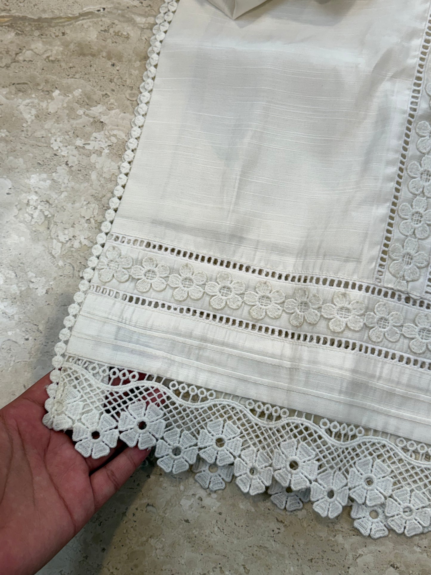 SABA LACE EDIT READYMADE SUIT