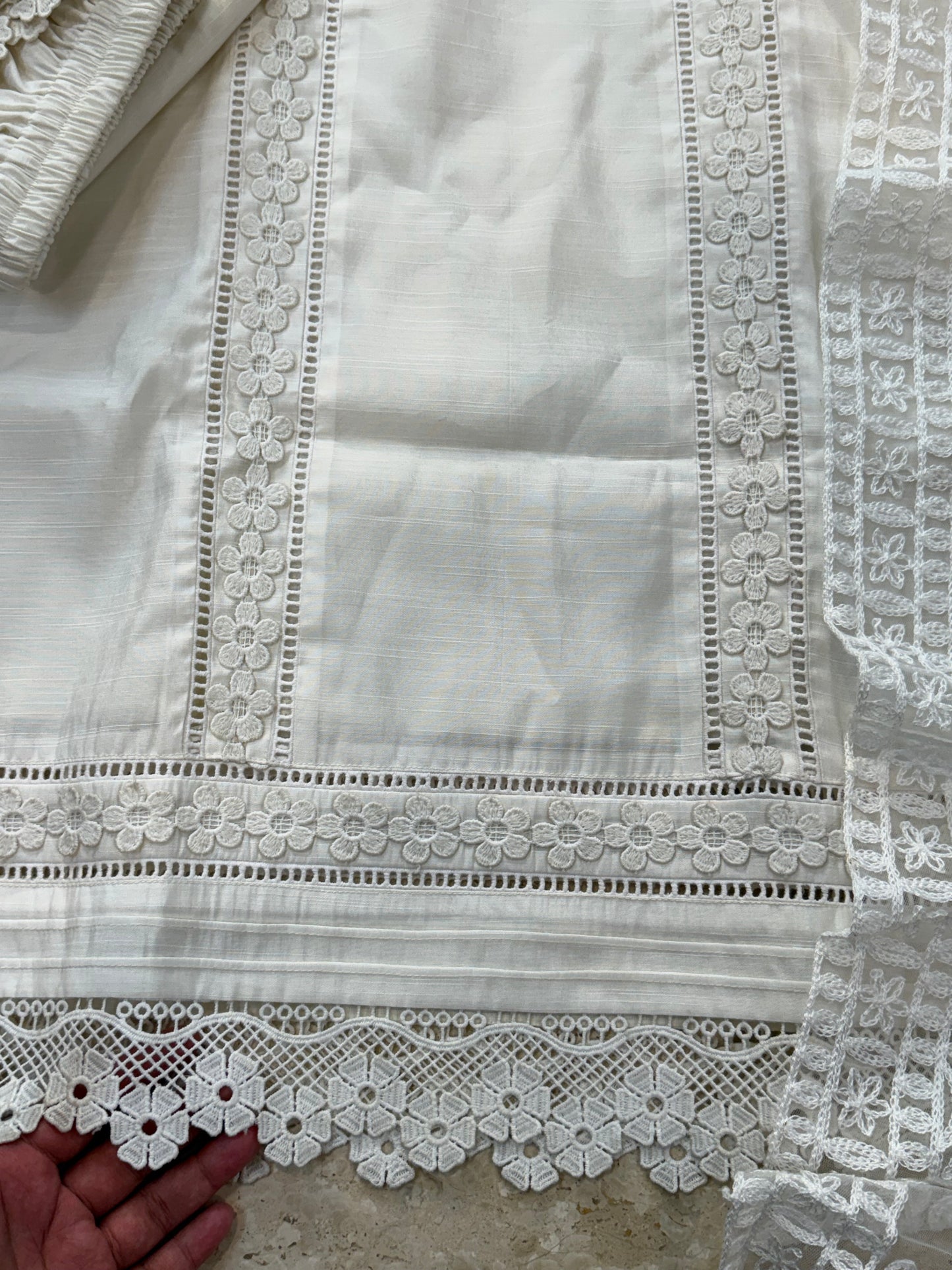 SABA LACE EDIT READYMADE SUIT