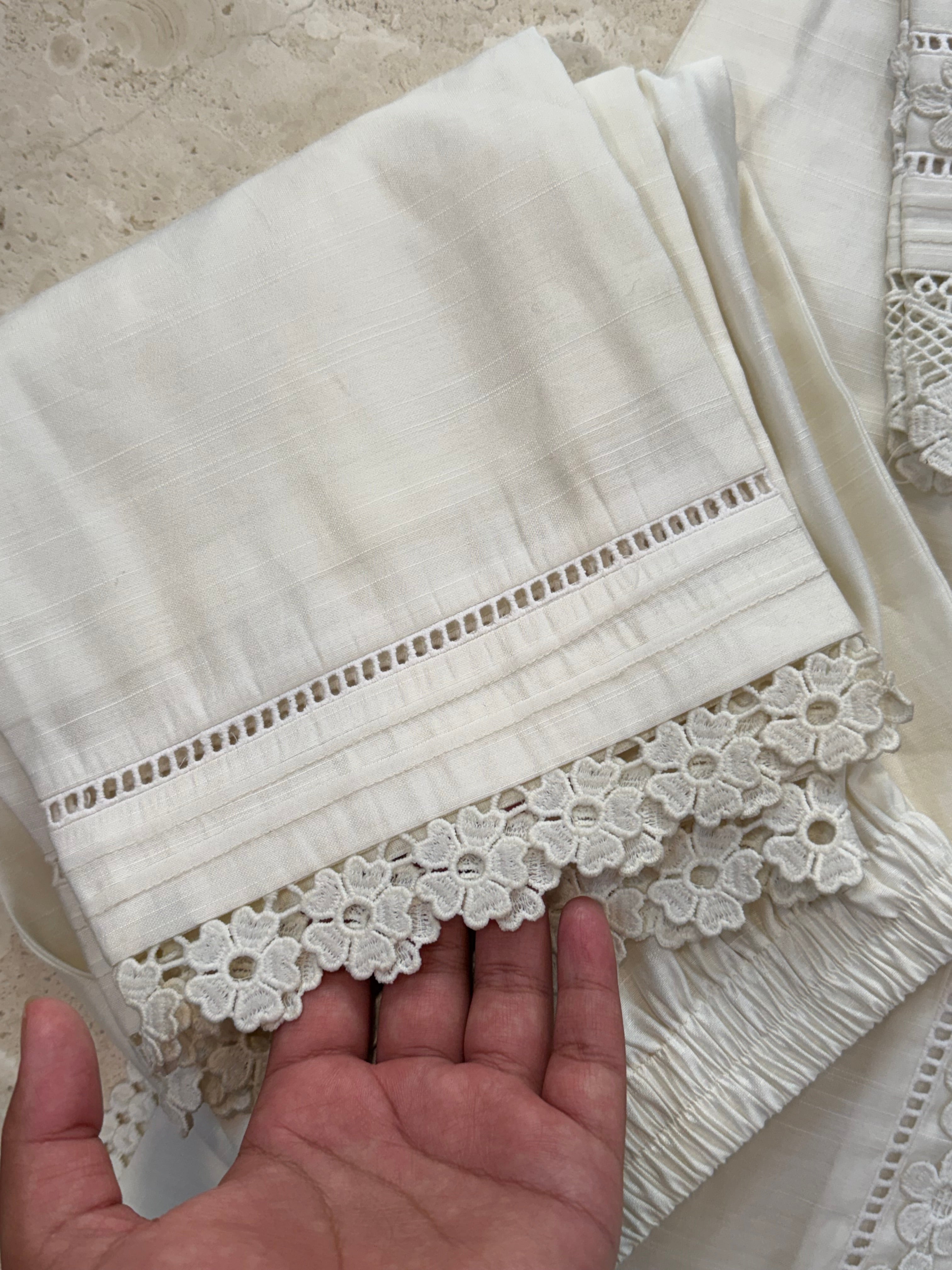 SABA LACE EDIT READYMADE SUIT