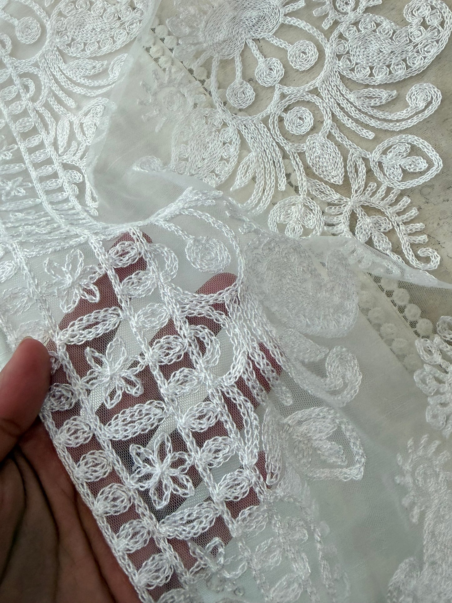 SABA LACE EDIT READYMADE SUIT