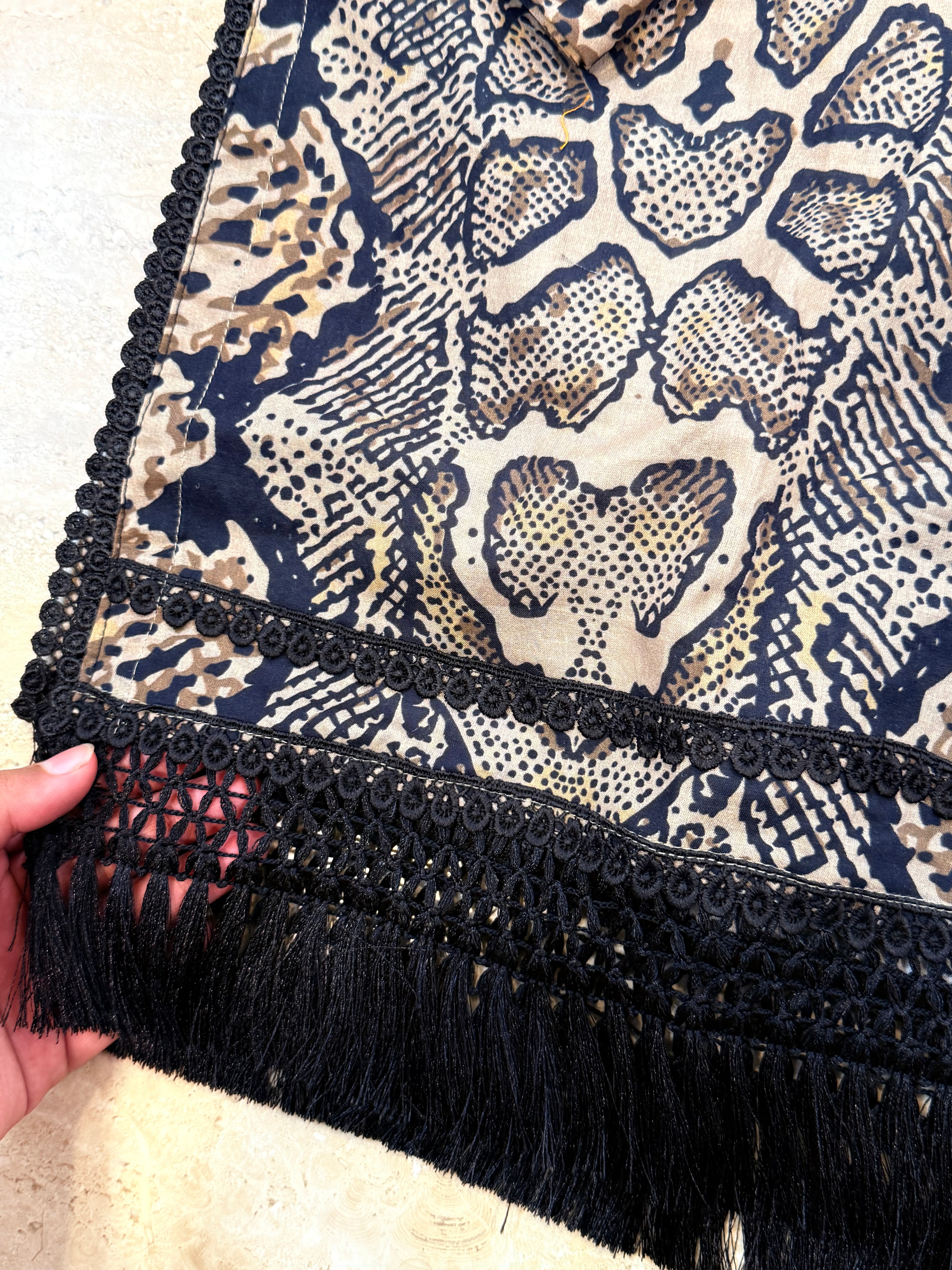 CHEETA PRINT LAWN READYMADE SUIT