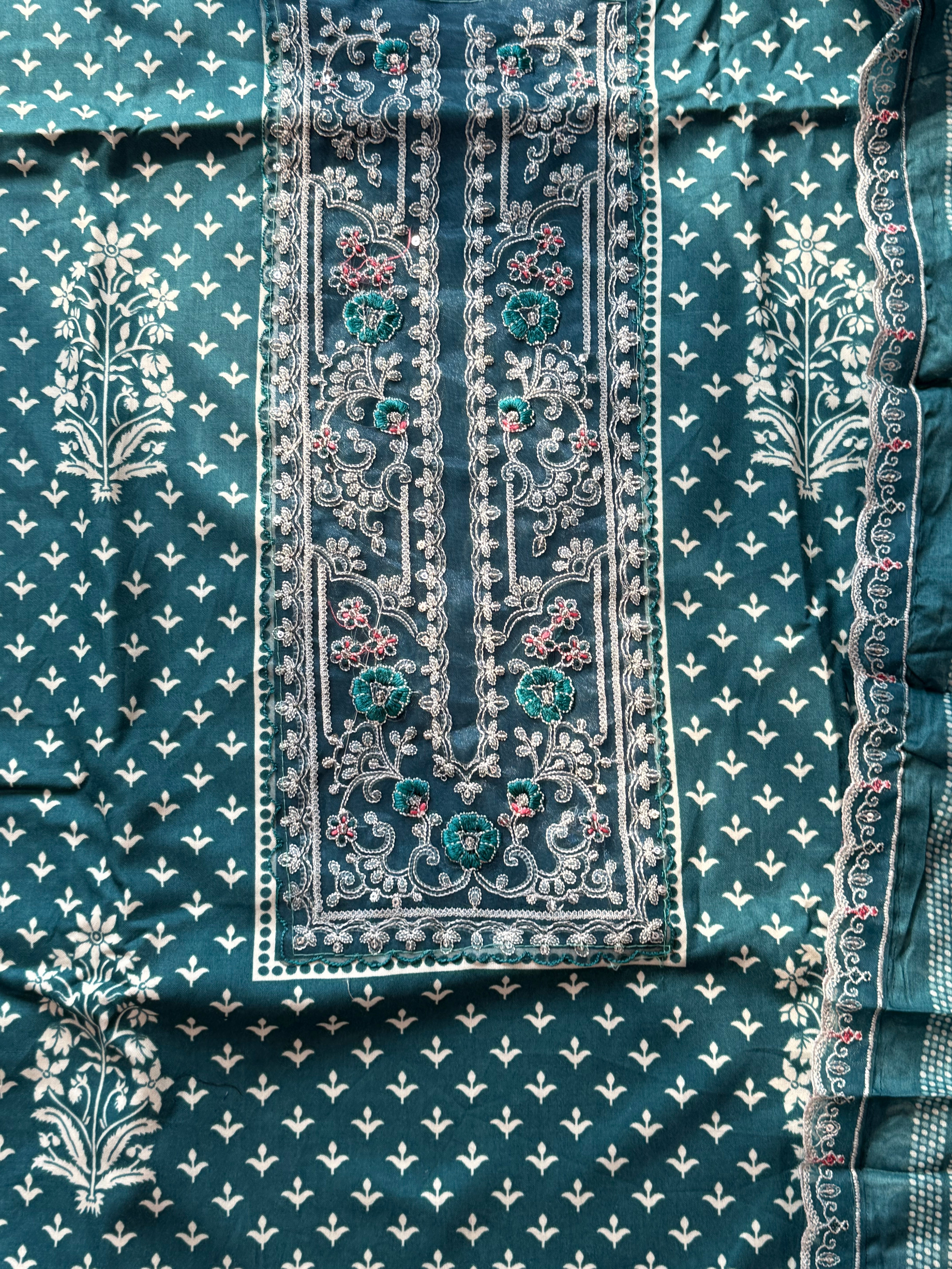 SYHITE LAWN  EMBROIDERY SUIT 1 Q