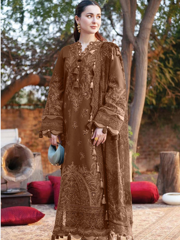 HANIA BROWN READYMADE SUIT