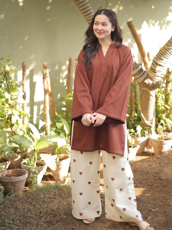 HANIA LINEN CO-ORD READYMADE Q