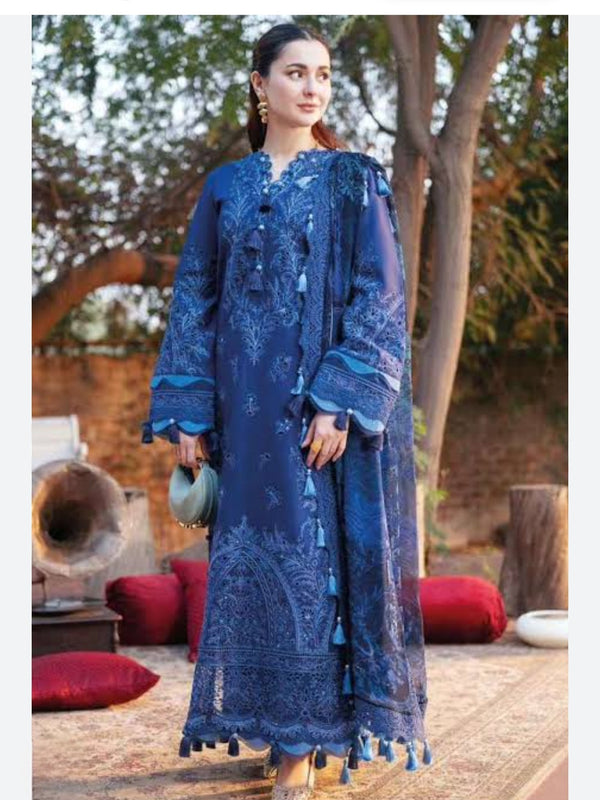 HANIA BLUE READYMADE SUIT