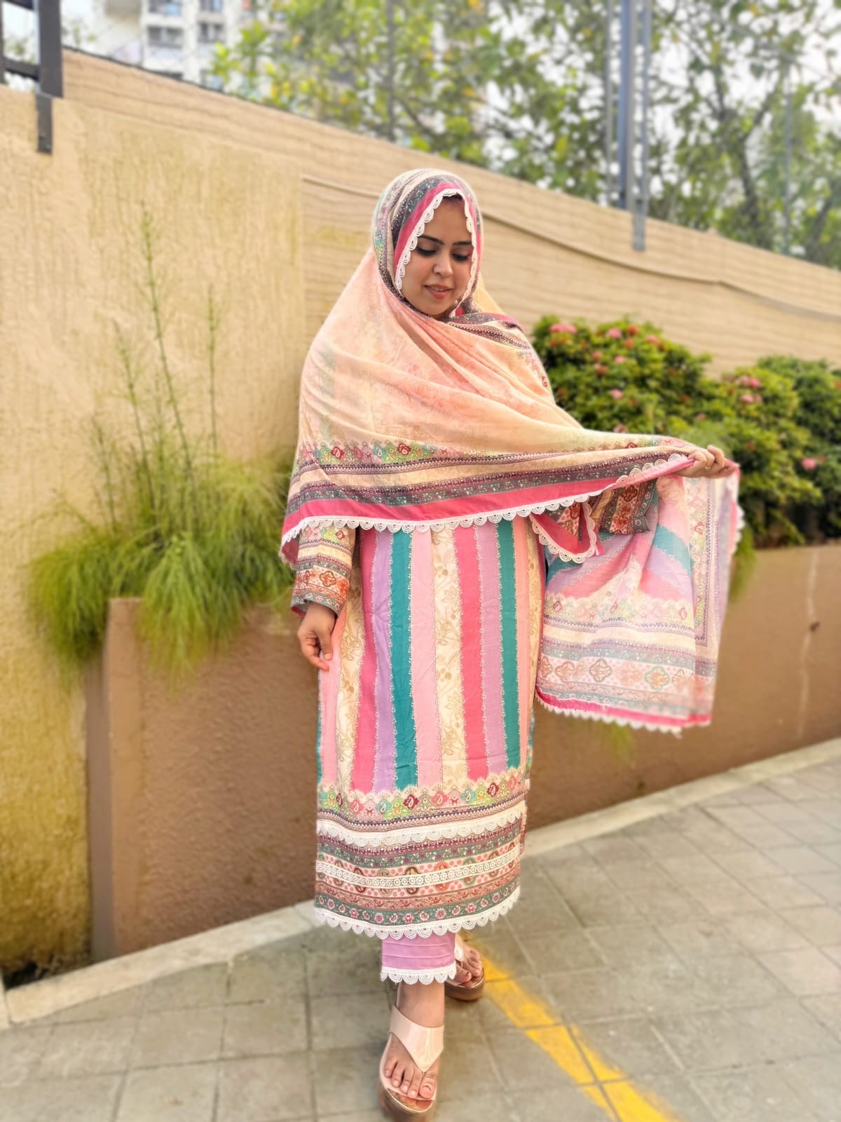 SABA LAHERIYA COTTON SUIT N