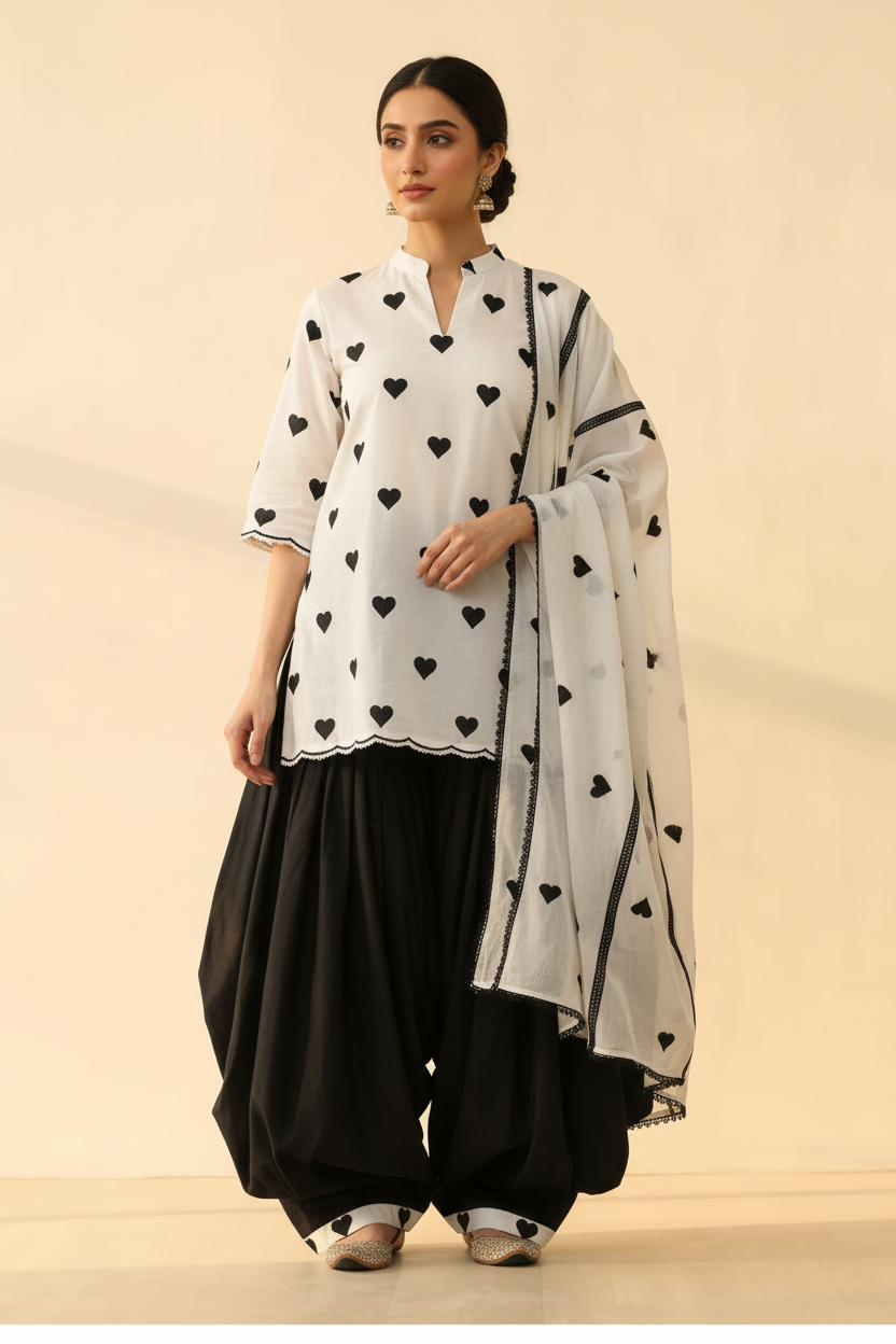 Dilruba Farshi Shalwar Suit - Corrected Farshi Shalwar