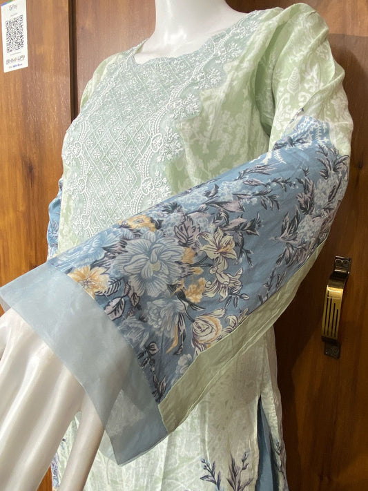 NEEDLE LAWN EMBROIDERY SUIT 2