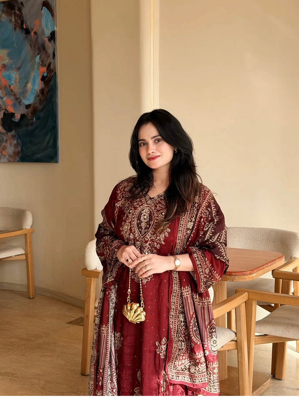 HARSHA MUSLIN READYMADE SUIT