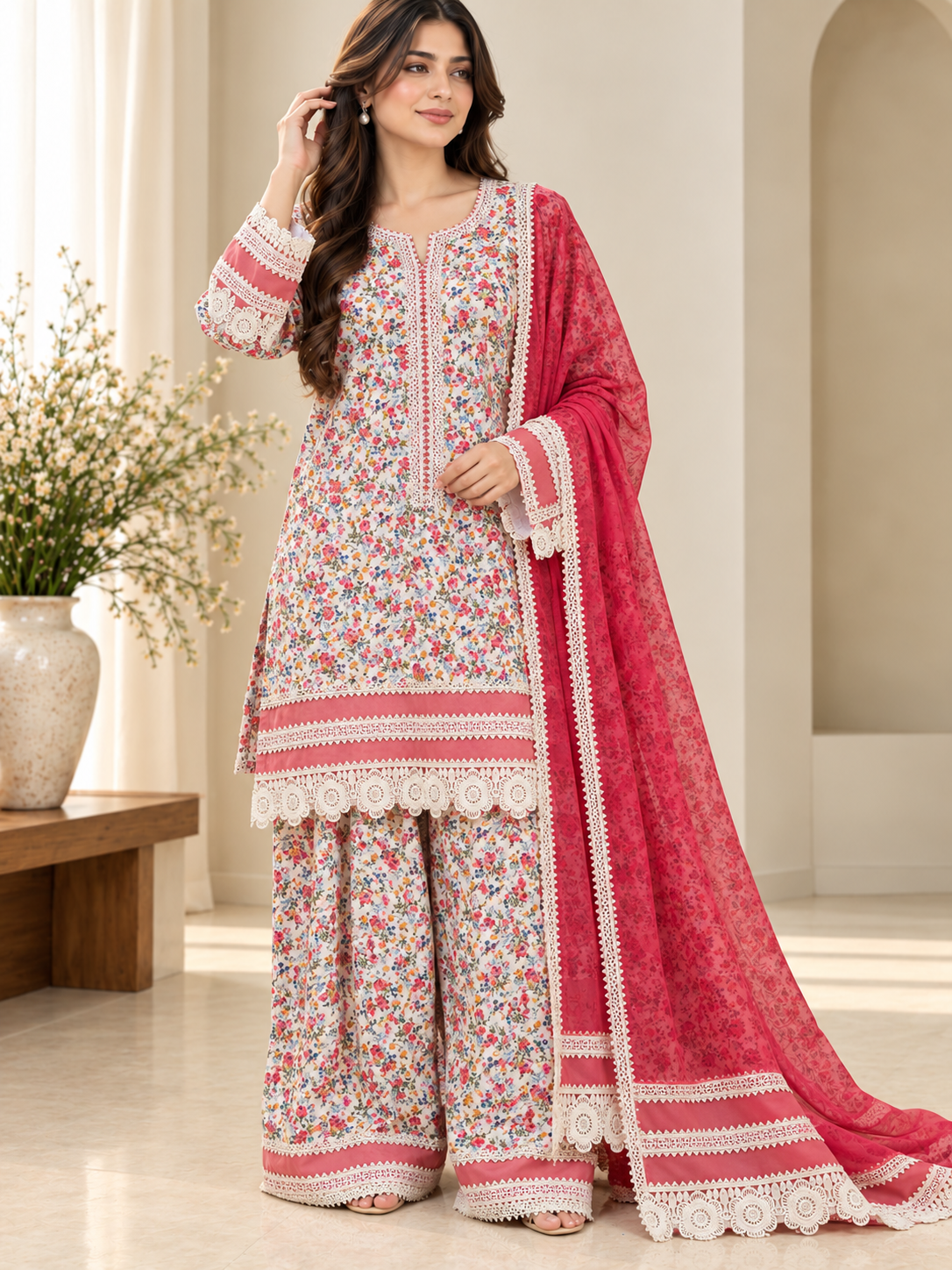 FIZA  FARSHI SHALWAR SUIT