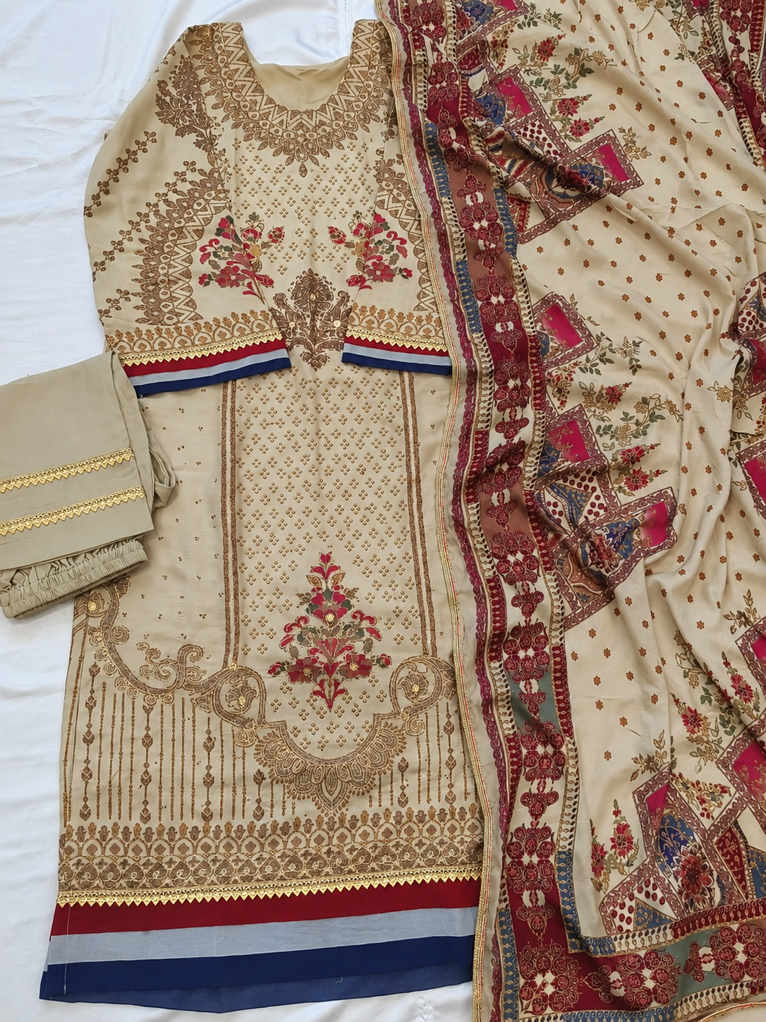 HARSHA MUSLIN READYMADE SUIT 9