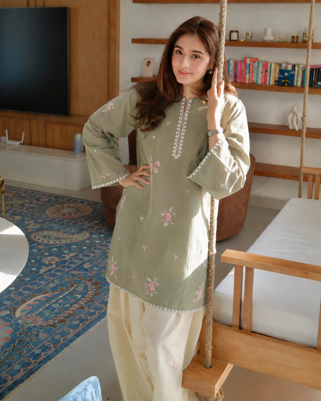 DUREFISHAN FARSHI SHALWAR SET 2