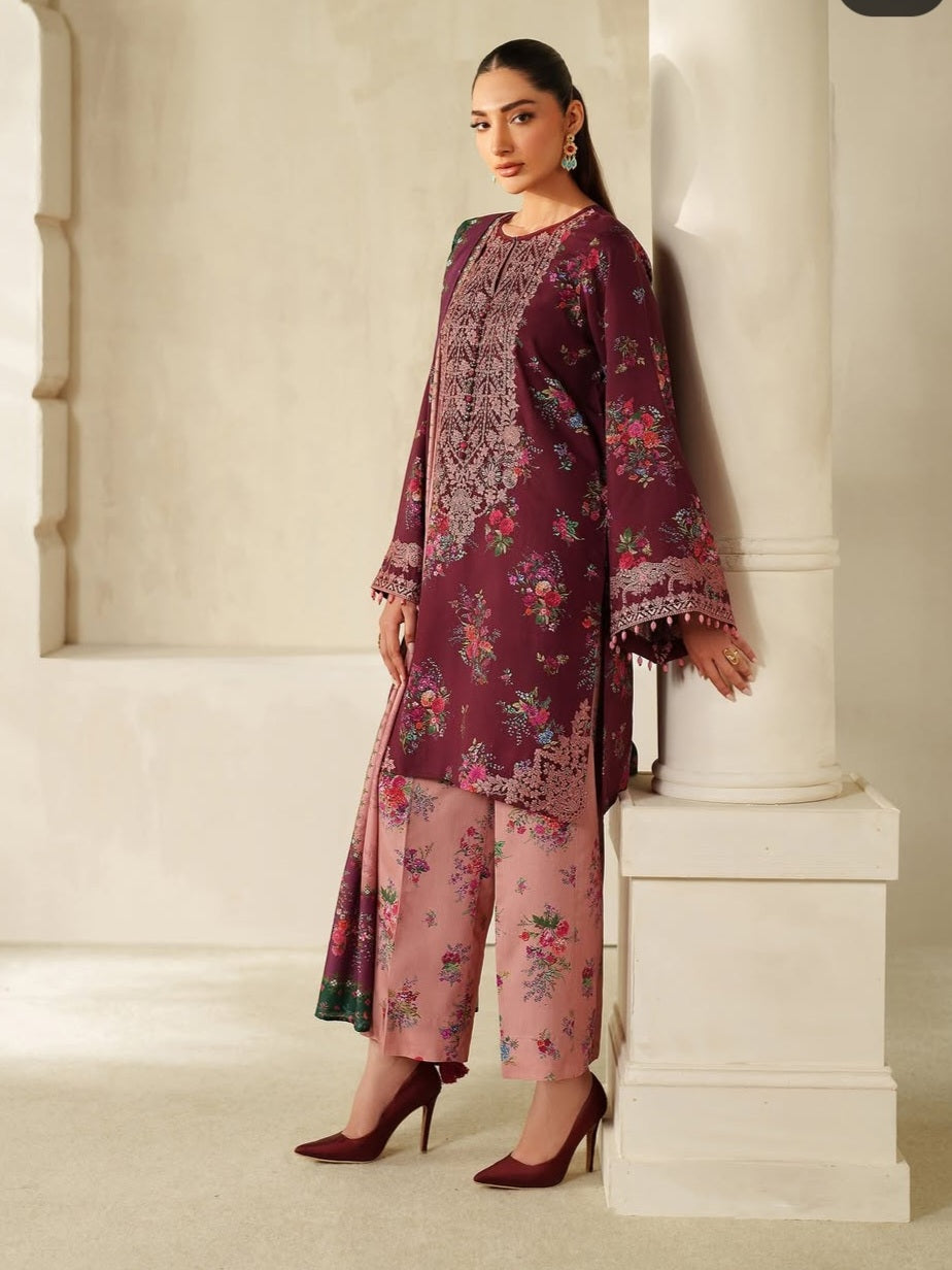BAROQUE PATCH EMBROIDERY SUIT 3