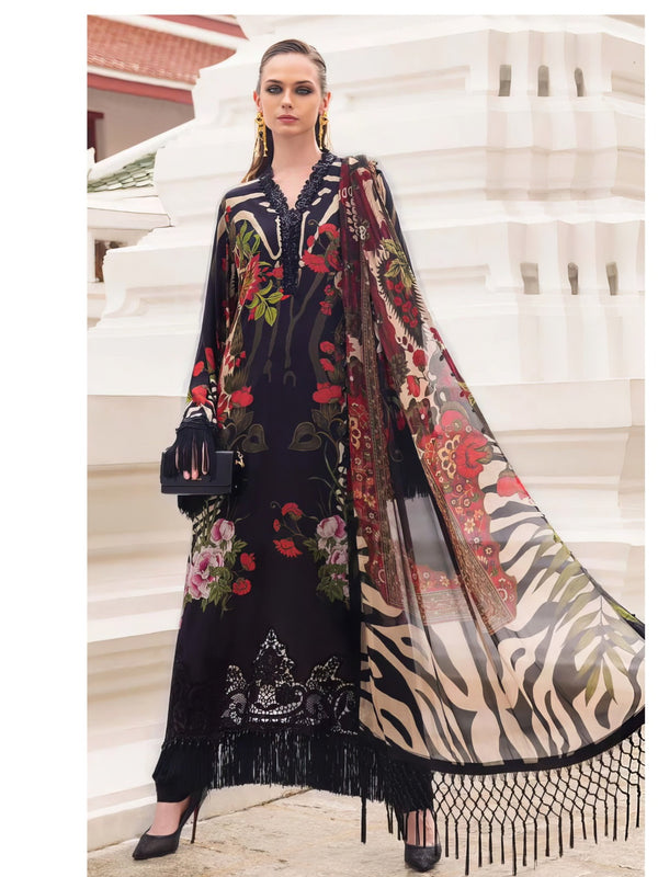 MARIA B COTTON PATCH READYMADE SUIT 3