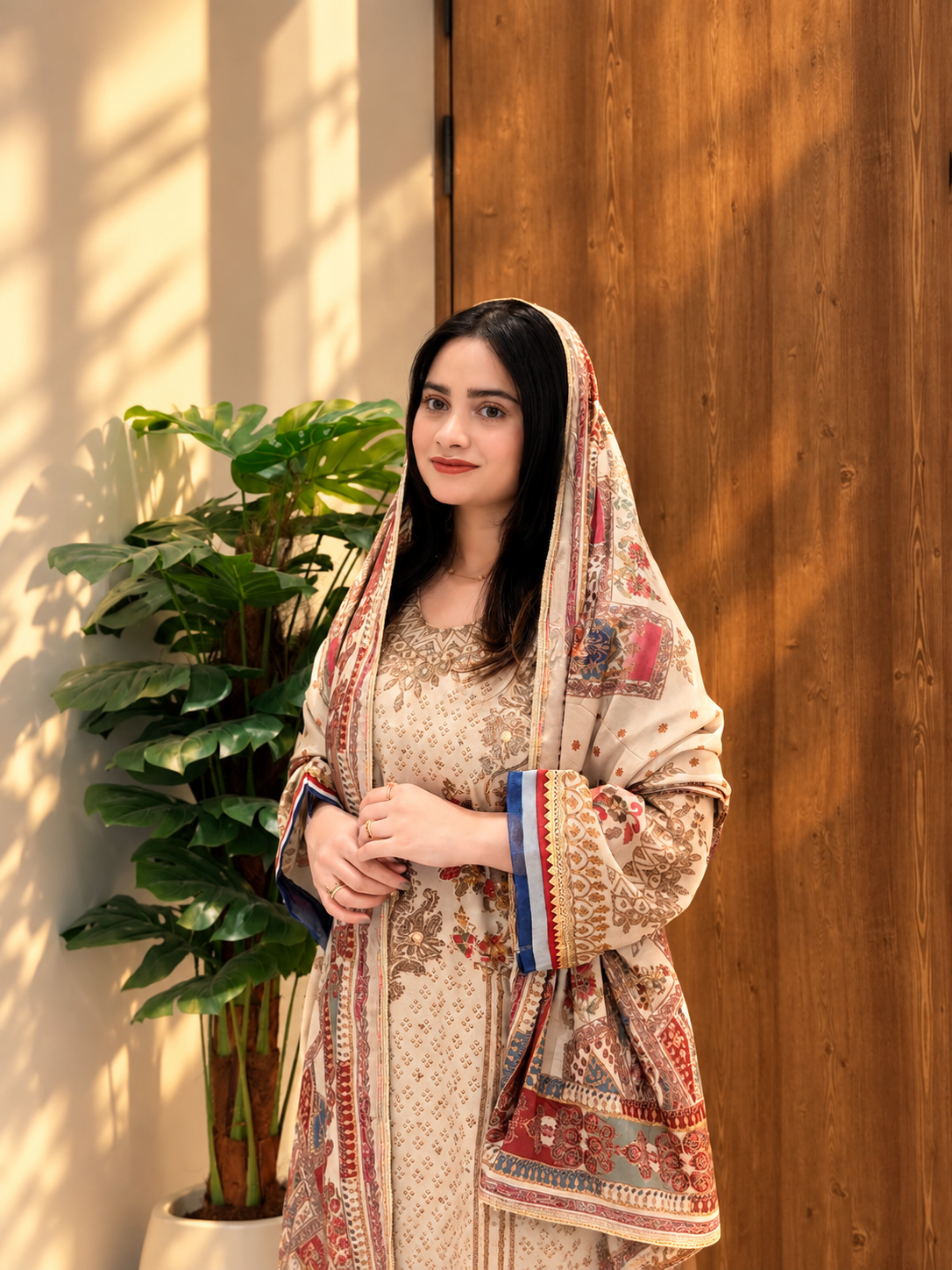 HARSHA MUSLIN READYMADE SUIT 9