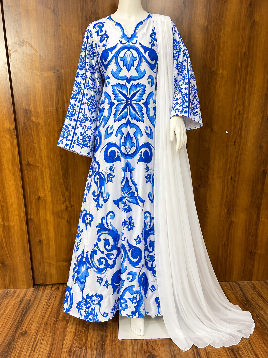 HARSHA SATIN KAFTAN SUIT 1