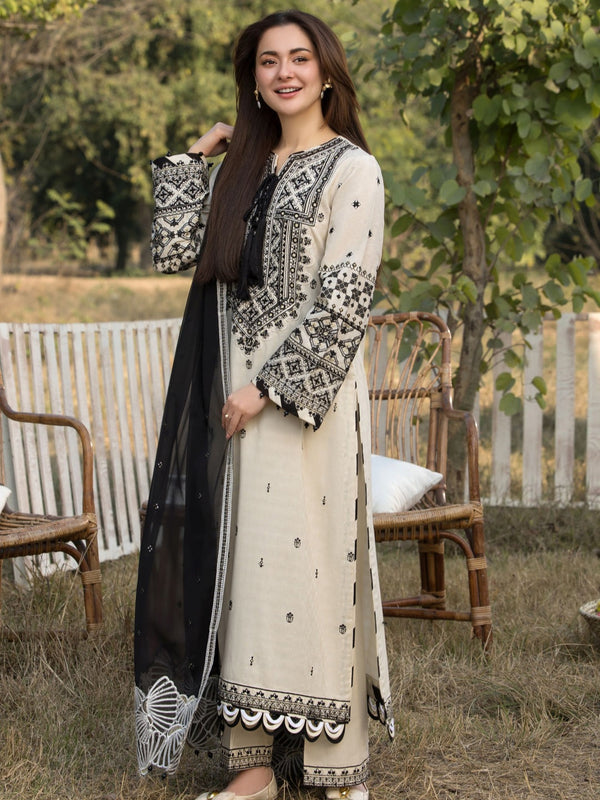 HANIA LAWN EMBROIDERY SUIT Q