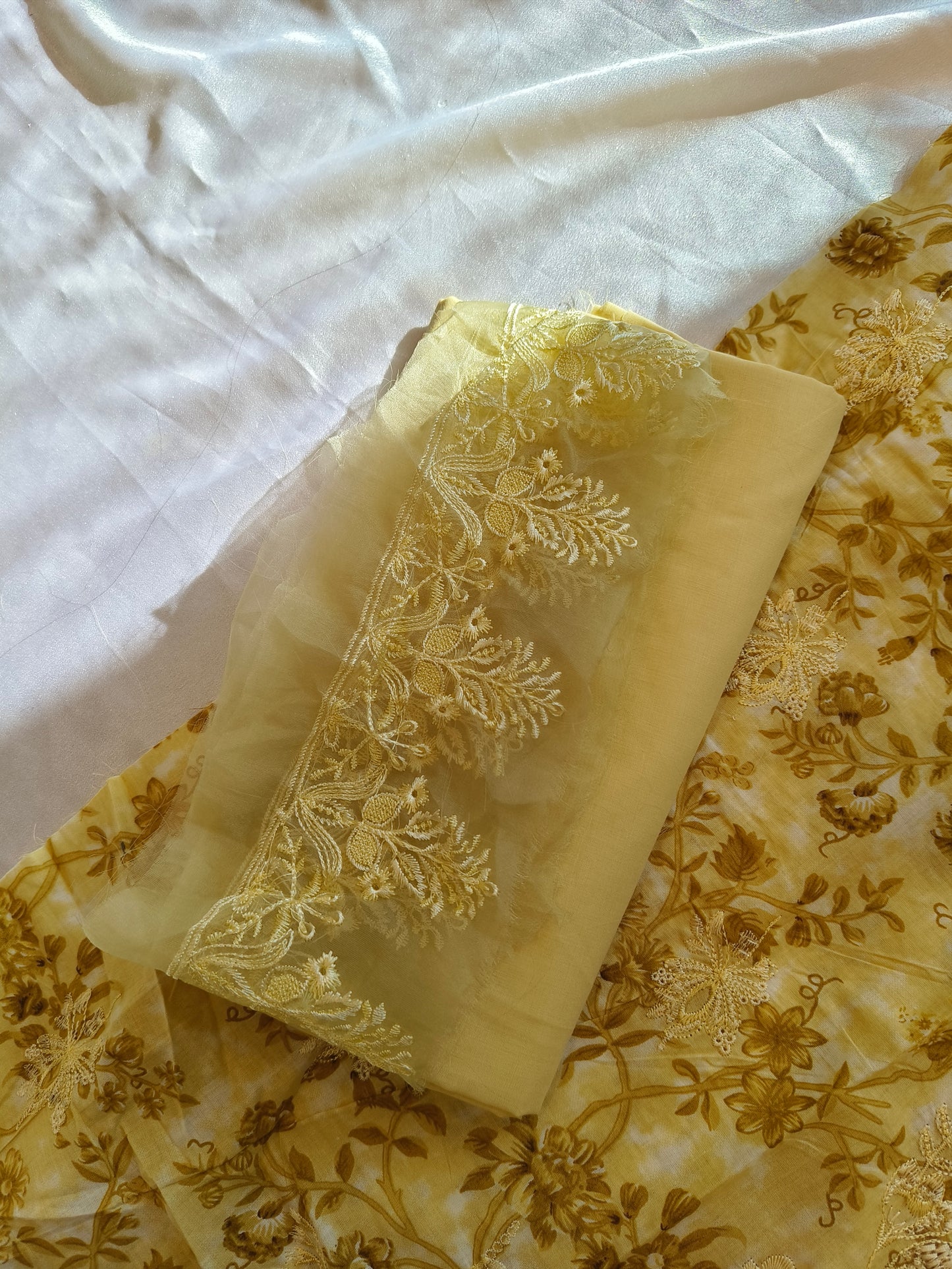OMBRE CHIKANKARI PATCH  SUIT 6