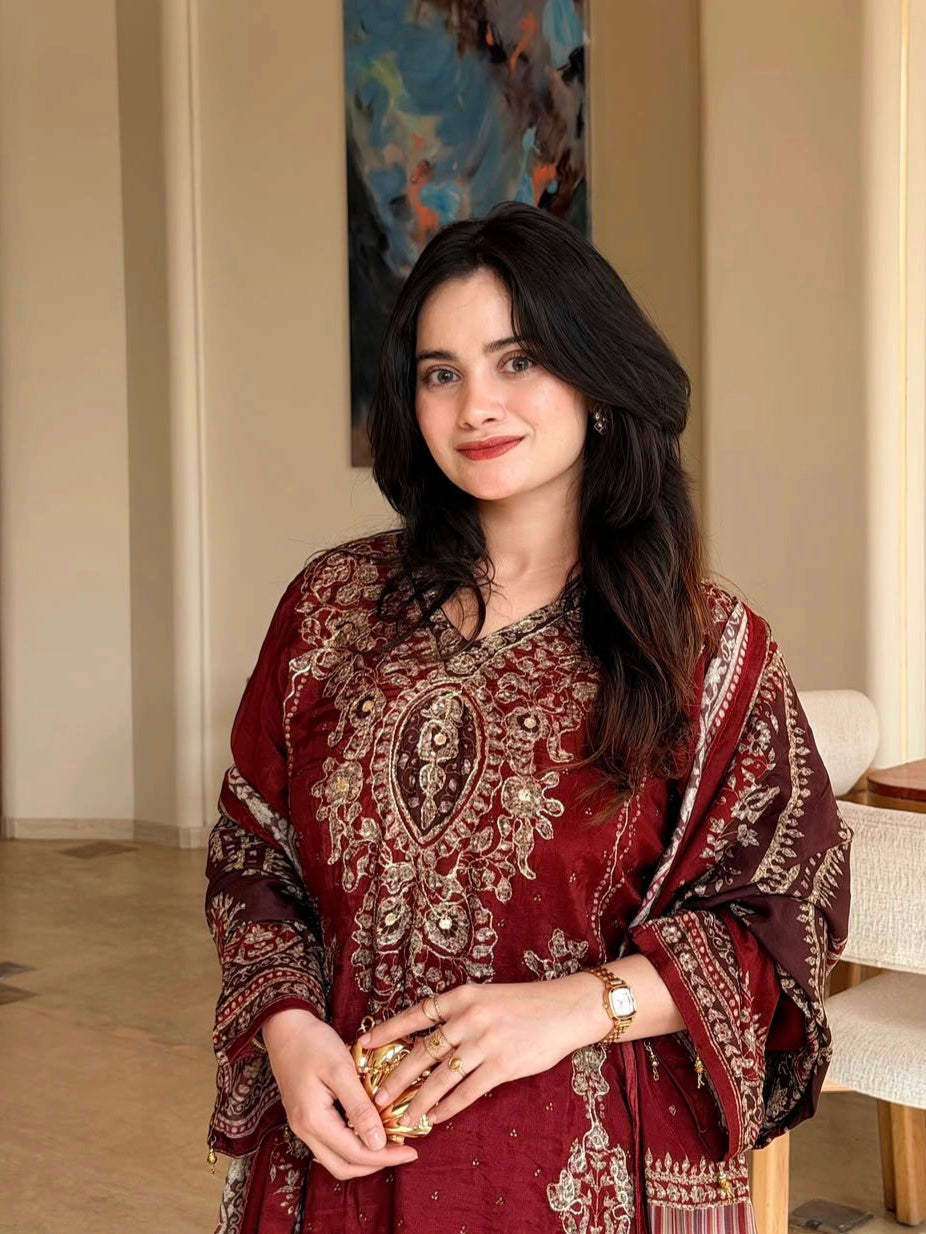 HARSHA MUSLIN READYMADE SUIT