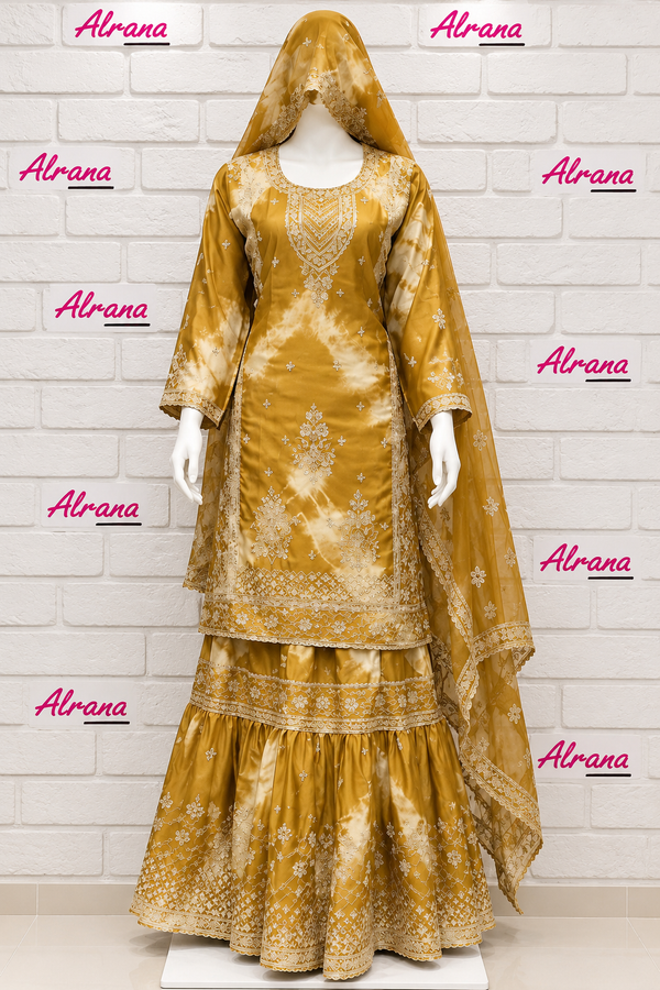 RUHEENA FARSHI LAHENGA SUIT 12