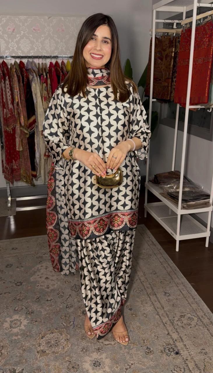 SATIN FARSHI SHALWAR SUIT 2