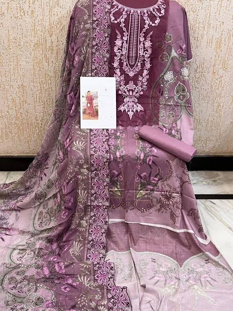 JADE FLORA LAWN SUIT 4 q