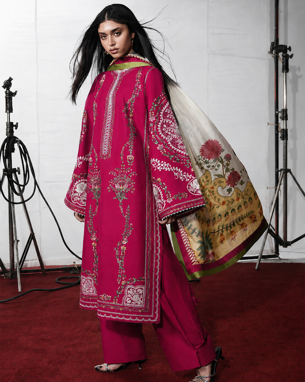 JUGNU LAWN EMBROIDERY SUIT 2