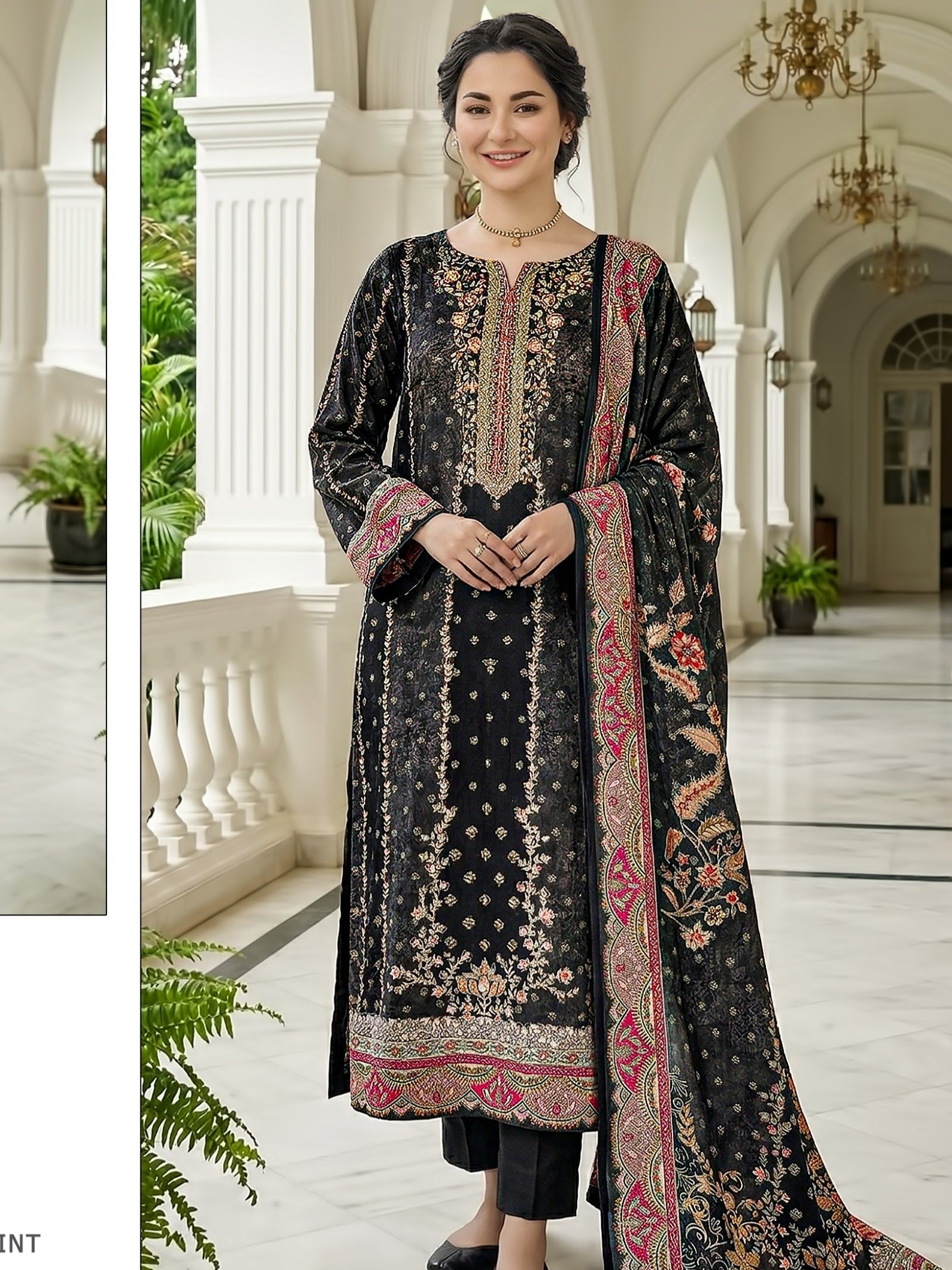 RAHI MUSLIN READYMADE SUIT 7