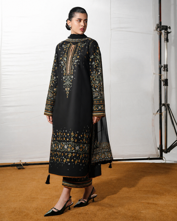 JUGNU LAWN EMBROIDERY SUIT