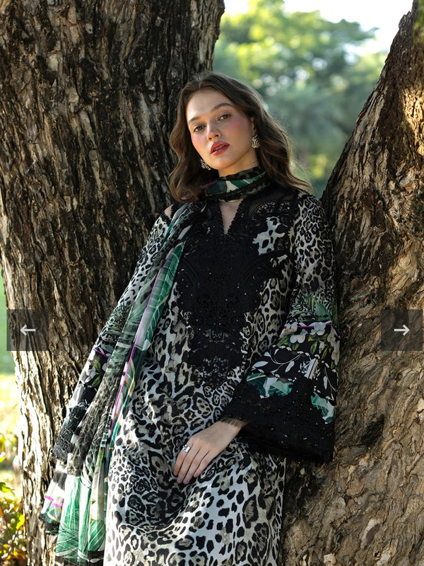 ELAF BLACK COTTON PATCH SUIT 2001 Q