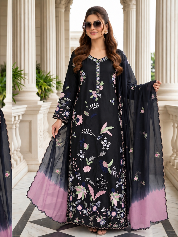 ORGANZA LONG KAFTAN SUIT 4 Q