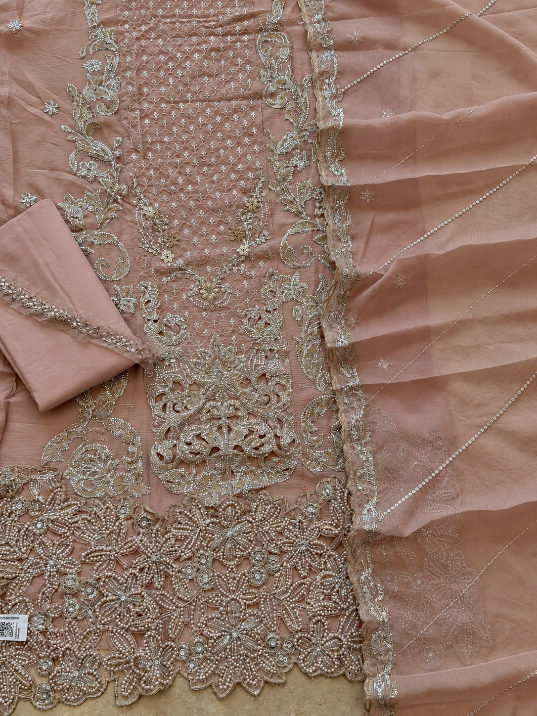 CHIFFON EMBROIDERY SUIT 2 Q