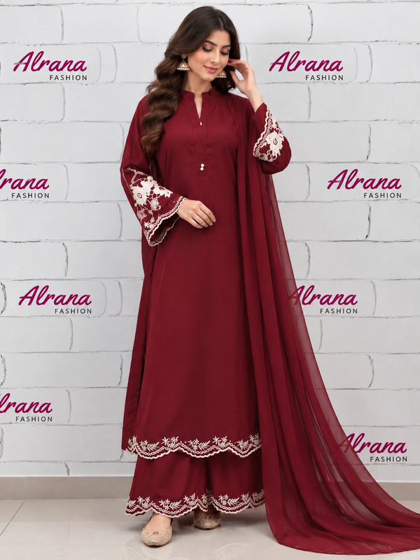 LONG KAFTAN EMBROIDERY SUIT 2