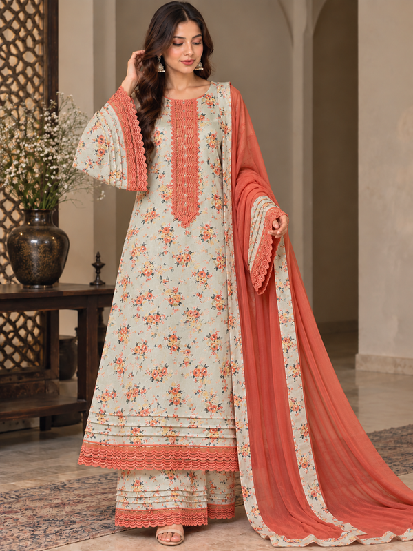 FIZA  PAKISTANI  KAFTAN SUIT