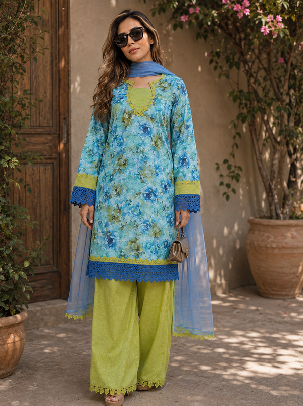 AIZA FARSHI SHALWAR SUIT 2 Q
