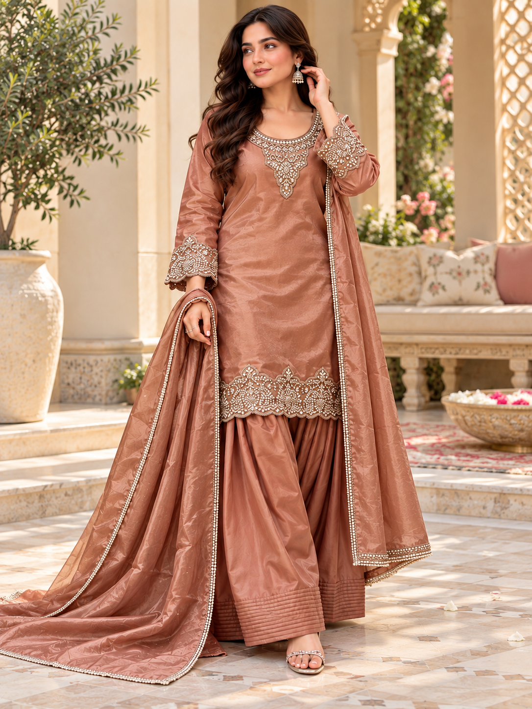 AFREEN FARSHI HANDWORK SUIT