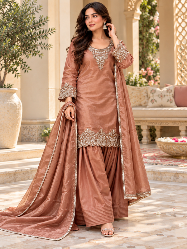 AFREEN FARSHI HANDWORK SUIT